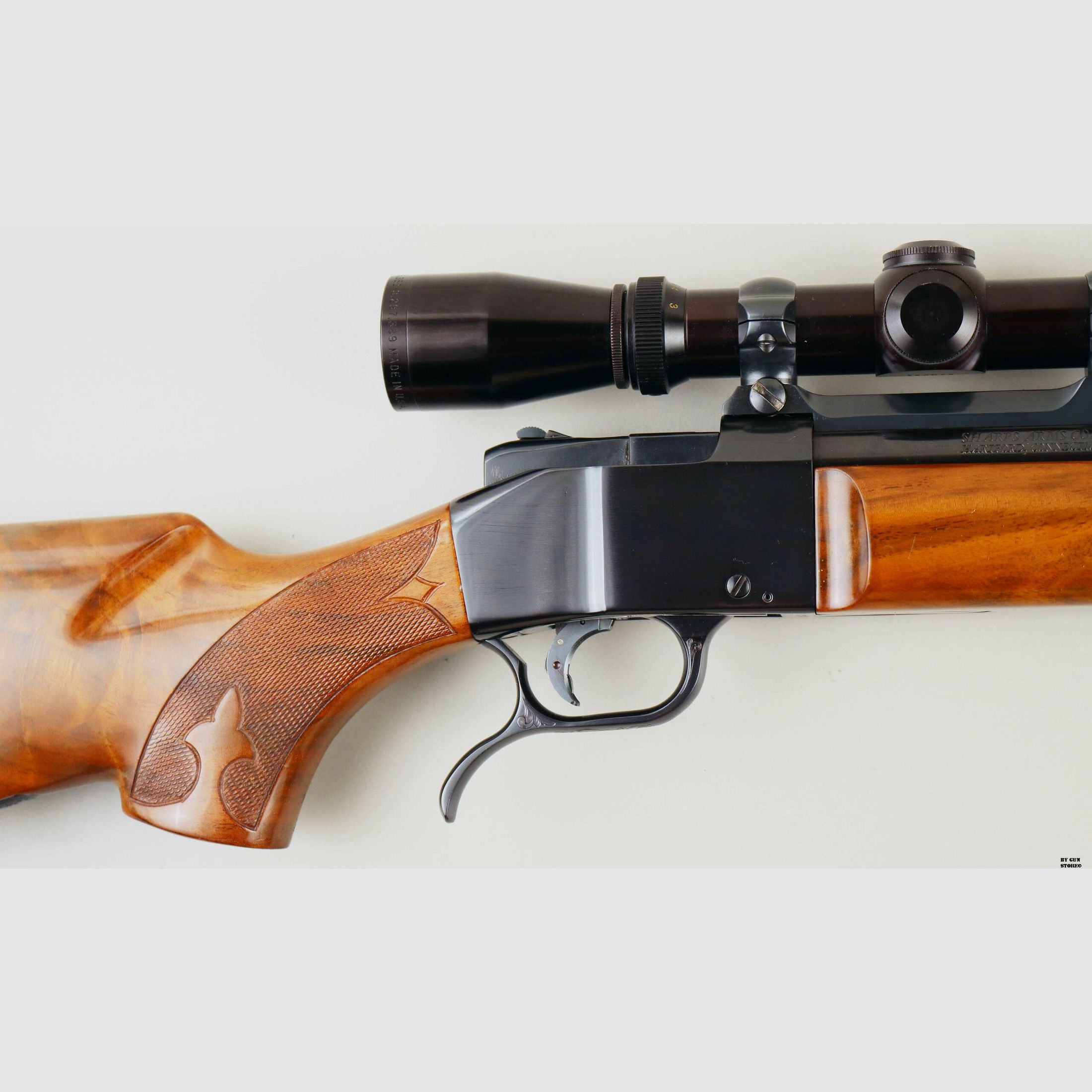 Gewehr Sharps Arms Company mod. Sporting Rifle cal. 22-250 Seriennr. CS31, Bild 18 von 30