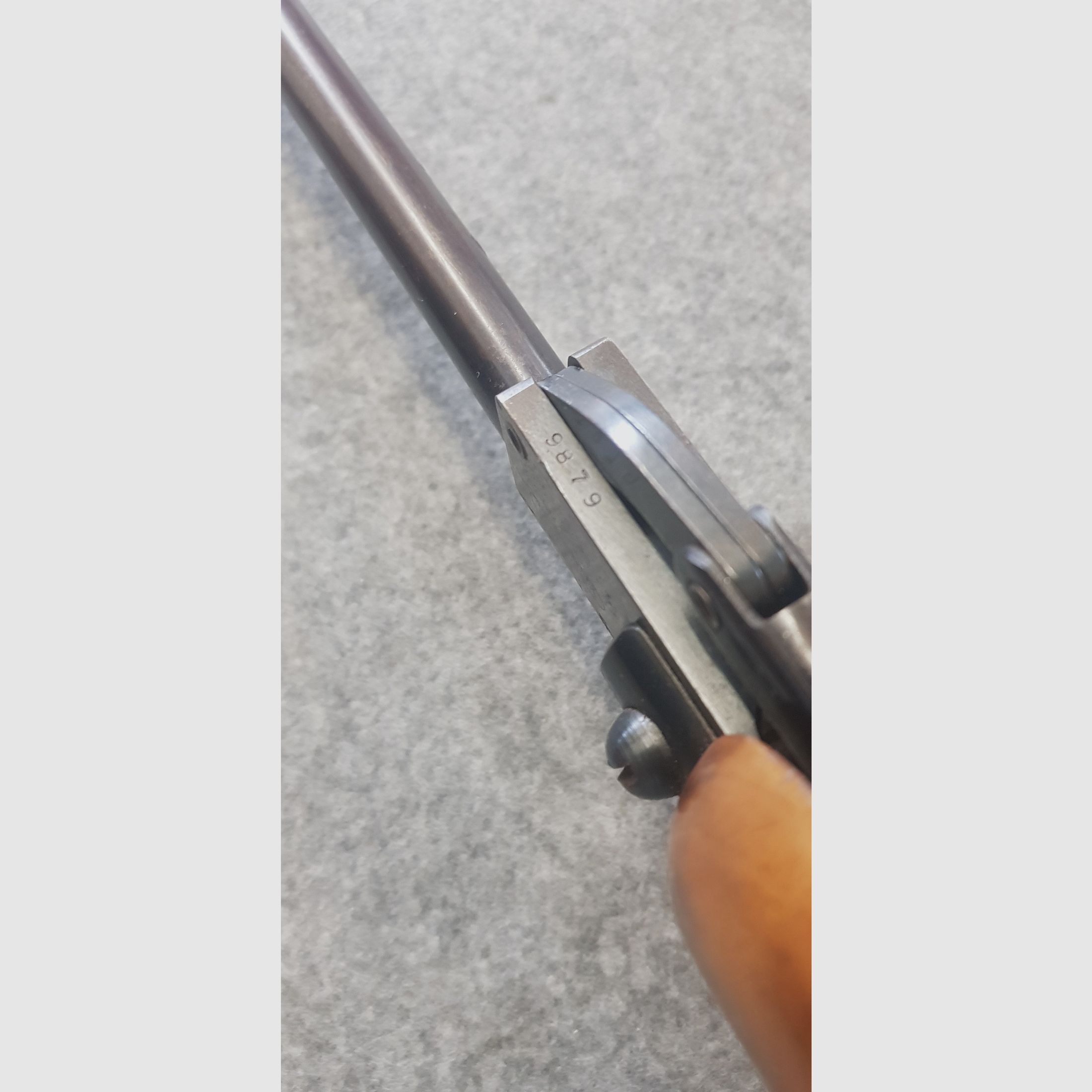 Sehr altes Weihrauch HW55 T  mit Tiroler Walnussschaft Knicker Luftgewehr  ohne F-Zeichen aus den 60iger Jahren cal. 4,5mm Diabolo