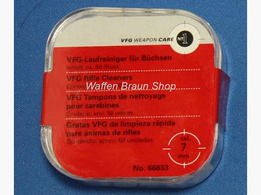 VFG running cleaner, No. 66833, 7 mm