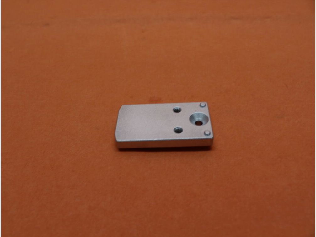 SIG Sauer SIG Sauer X-LINE: ROMEO1 płyta adapterowa (71006825) do celownika punktowego aluminiowa, drobno szlifowana, srebrna