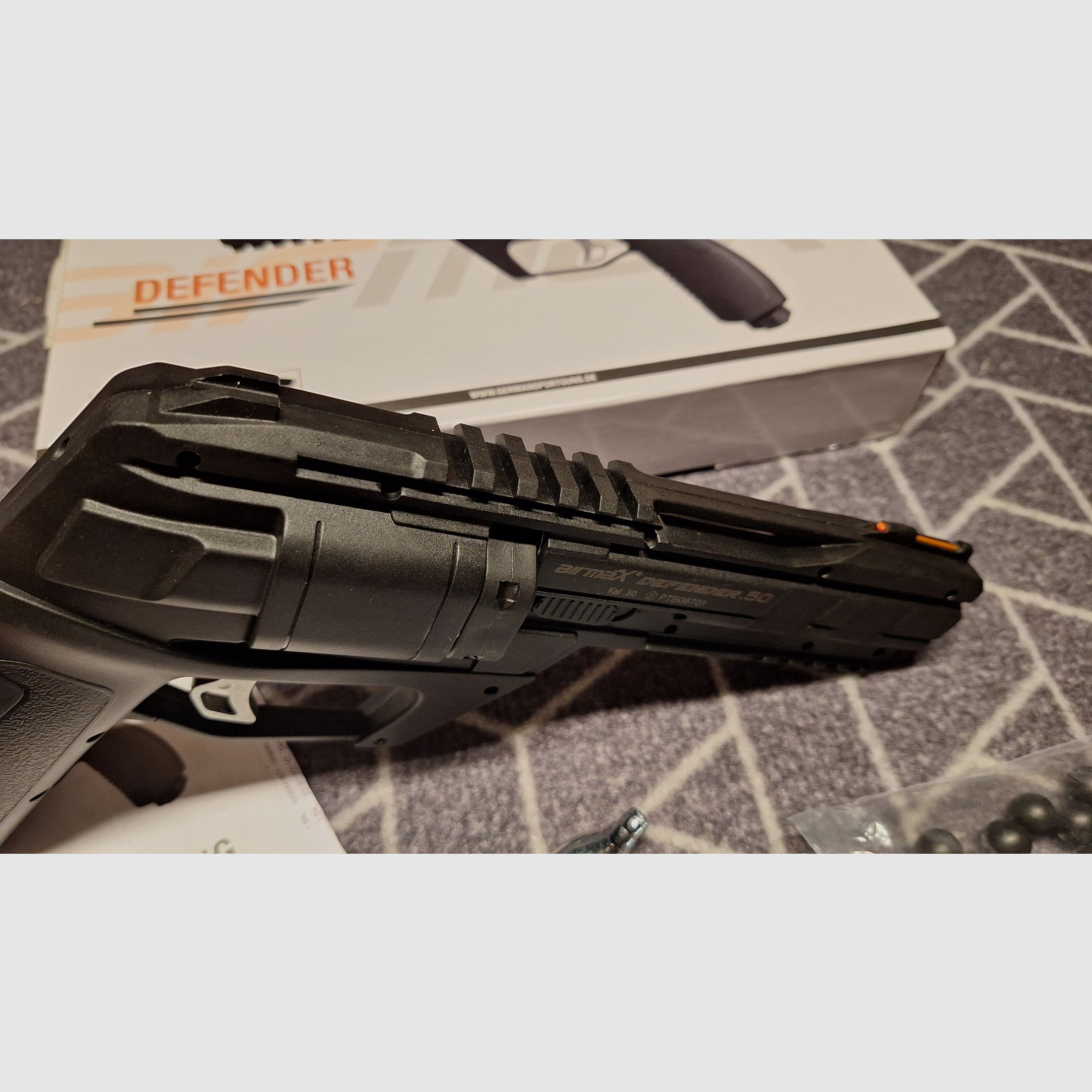 AirmaX Defender Co2-Revolver cal .50 Defense