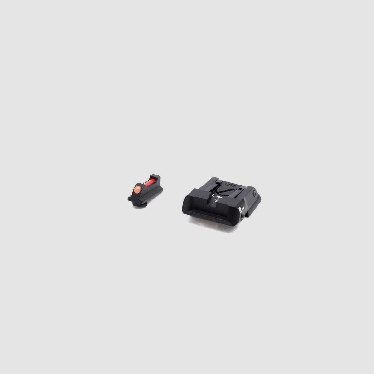 LPA SPS13WA6F Carry Sight Set for Walther PPQ Q5 Match with Fiber Optic Front, image 2 of 3