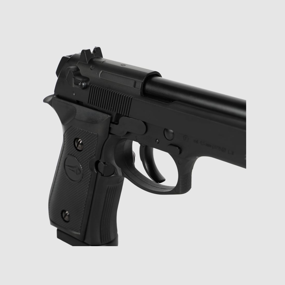 CO2-PISTOLE 92 VOLLMETALL BLOWBACK 4.5BB, Bild 5 von 7