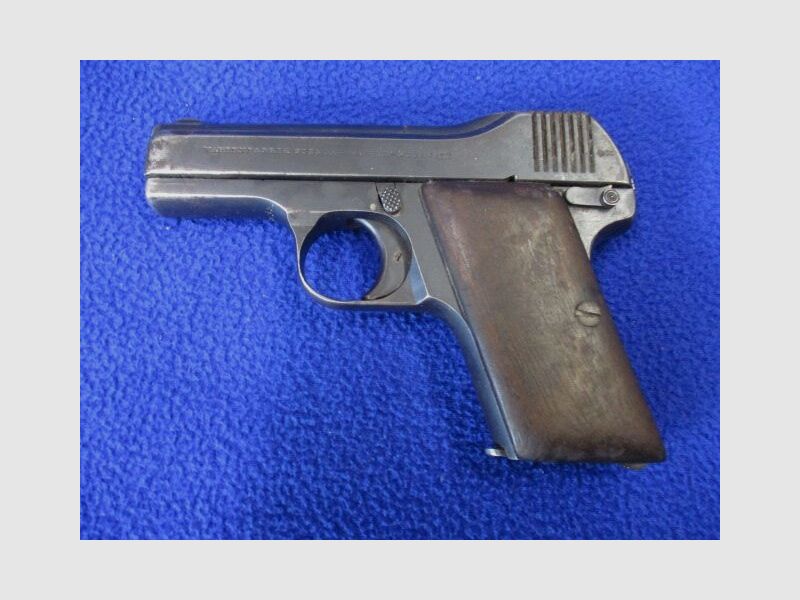 Pistola 7,65 mm Browning Stenda Suhl simile a Beholla