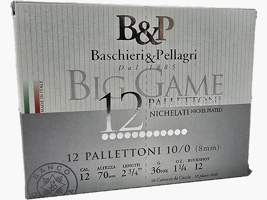 B&P 4 Big Game BUCK 12/70 36g