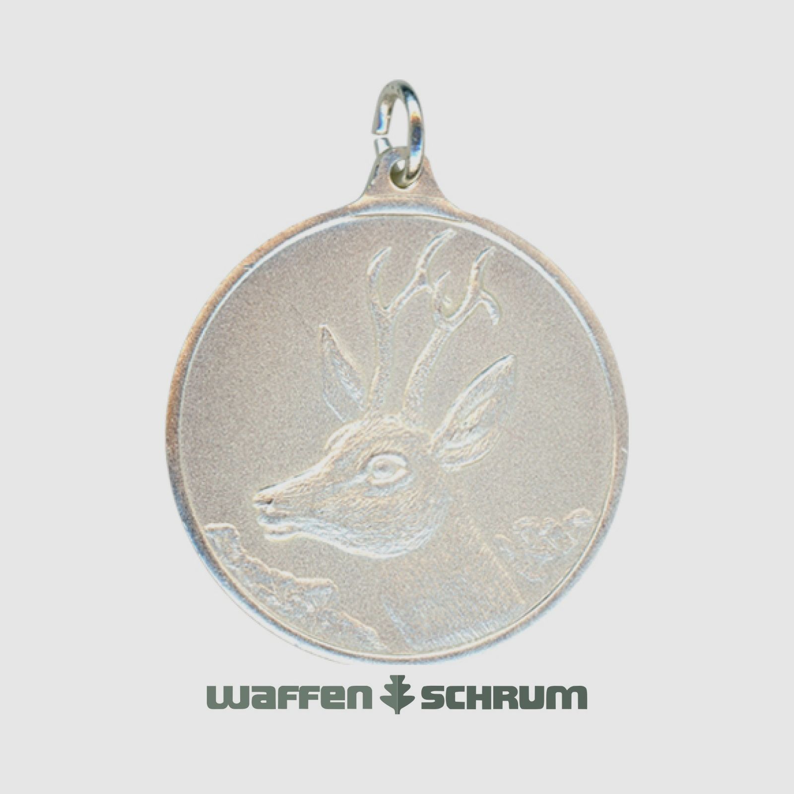 Steinhauer&Lück Jagdmedaille Bock 40 mm Versilbert