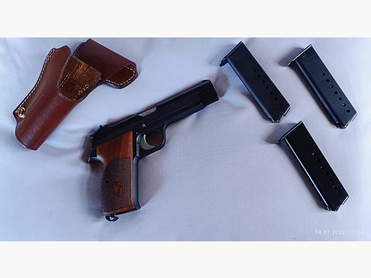 Sammlerstück SIG P210-2 9mm Pistole, noch nie beschossen 