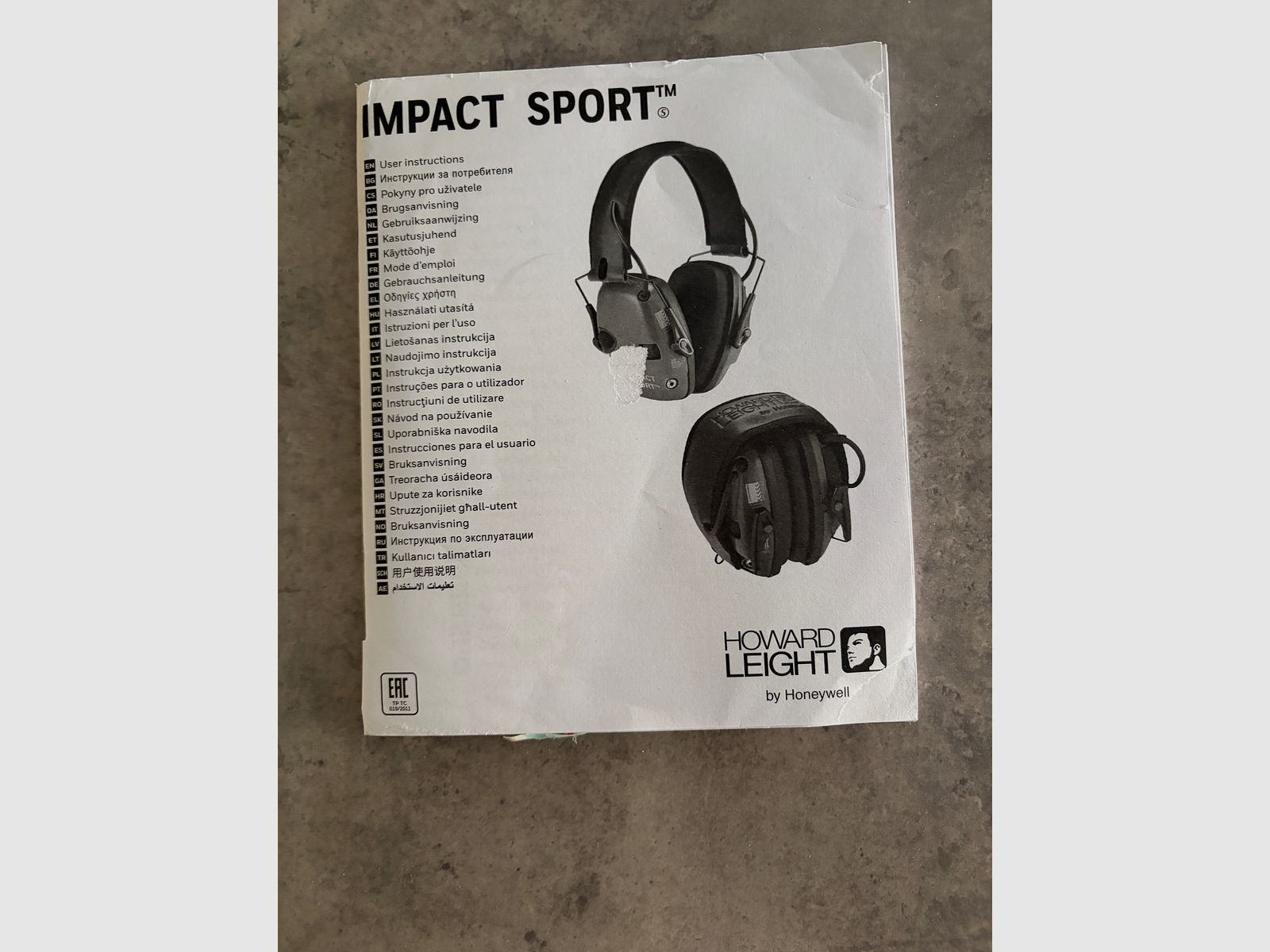 Honeywell 1013530 Howard Leight Impact Sport oorkappen