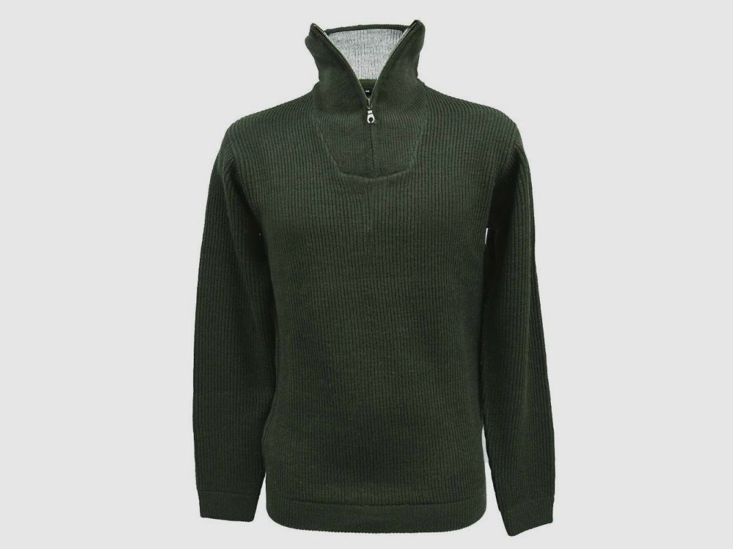 Pull Lorry mit Lkw-Kragen khaki - S bis 3XL Jagd & Outdoor, Bild 3 von 6