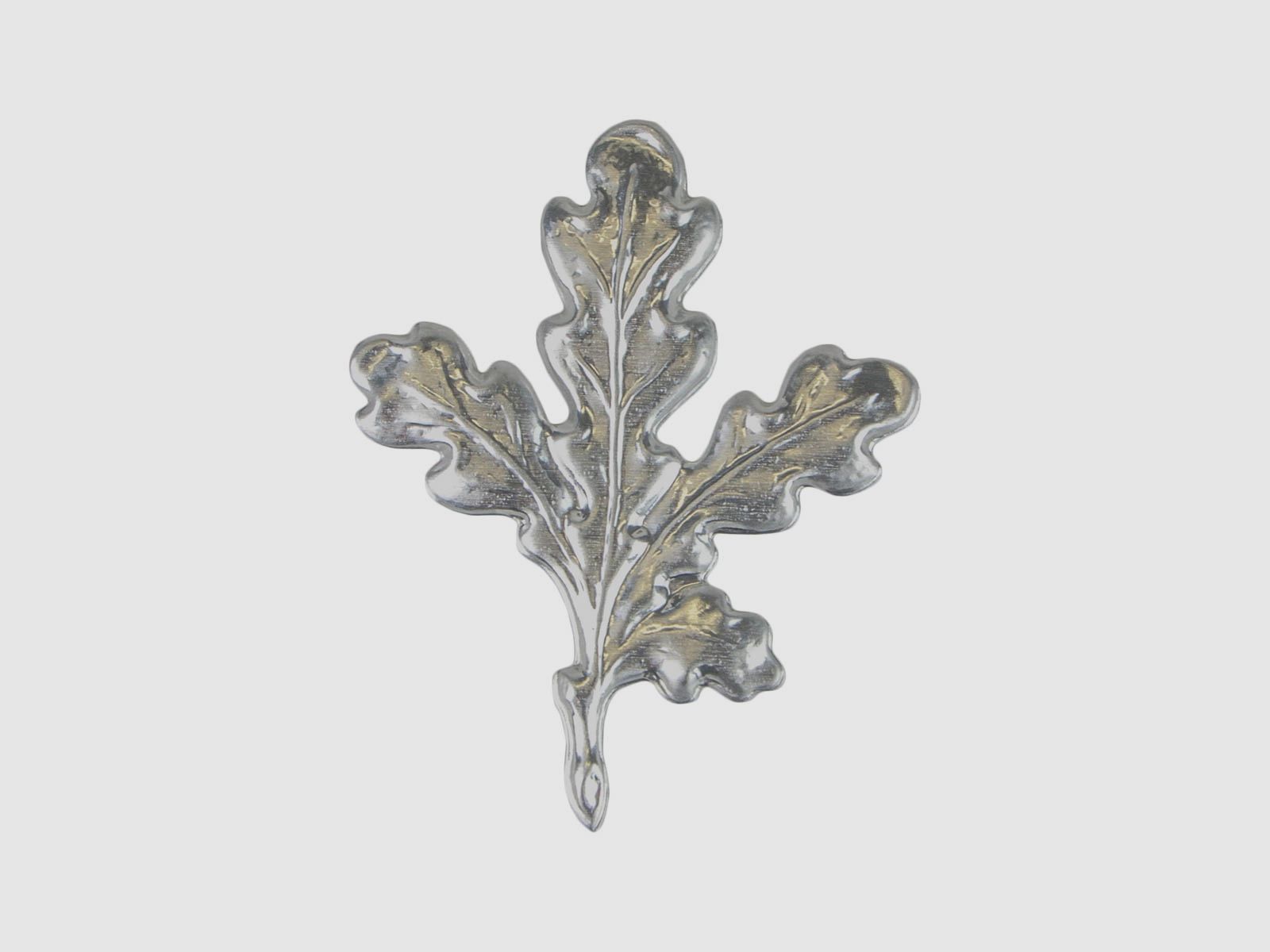 Eurohunt Eichenblatt Aluminium silberfarben