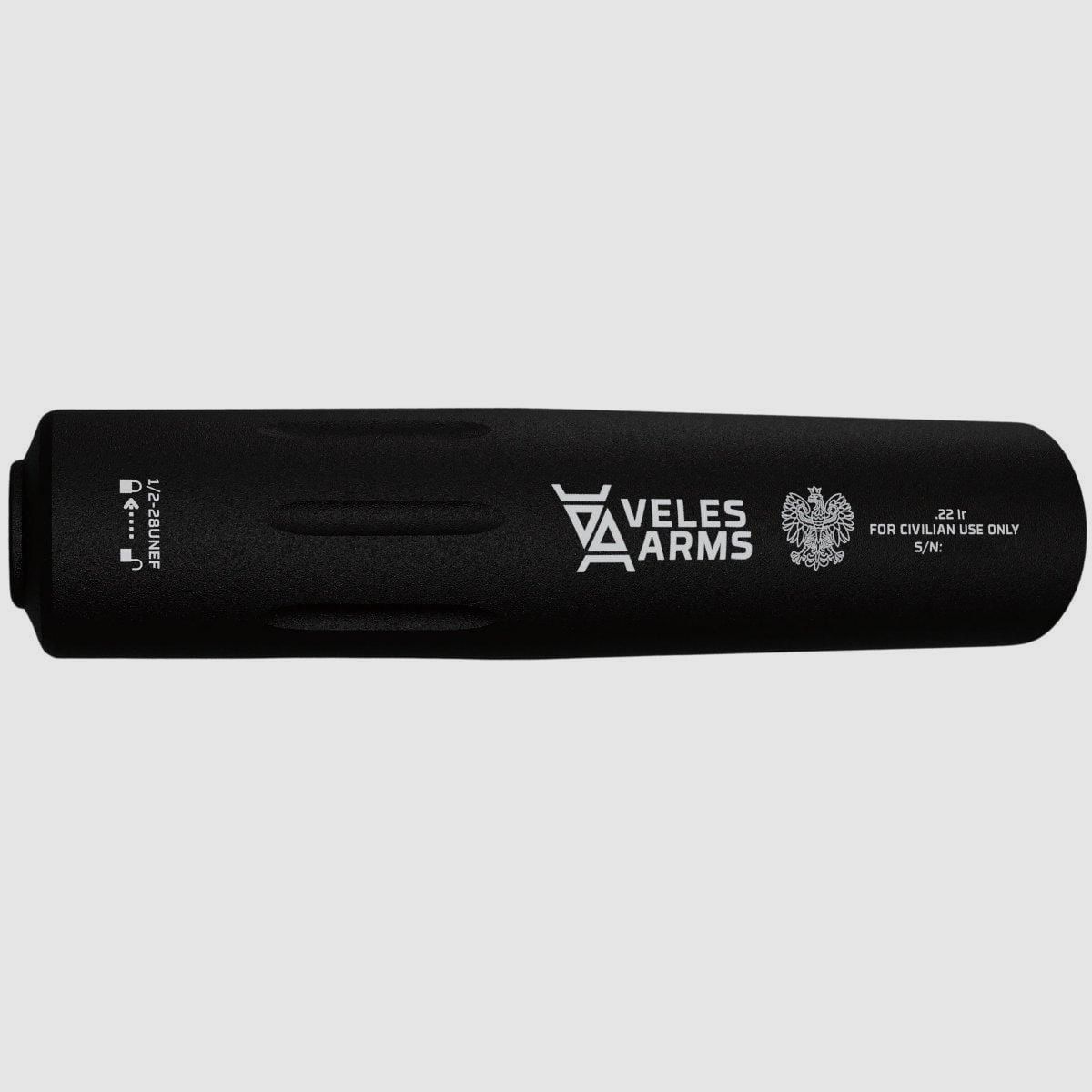 Silenciador VELES-22 1/2-20 UNEF