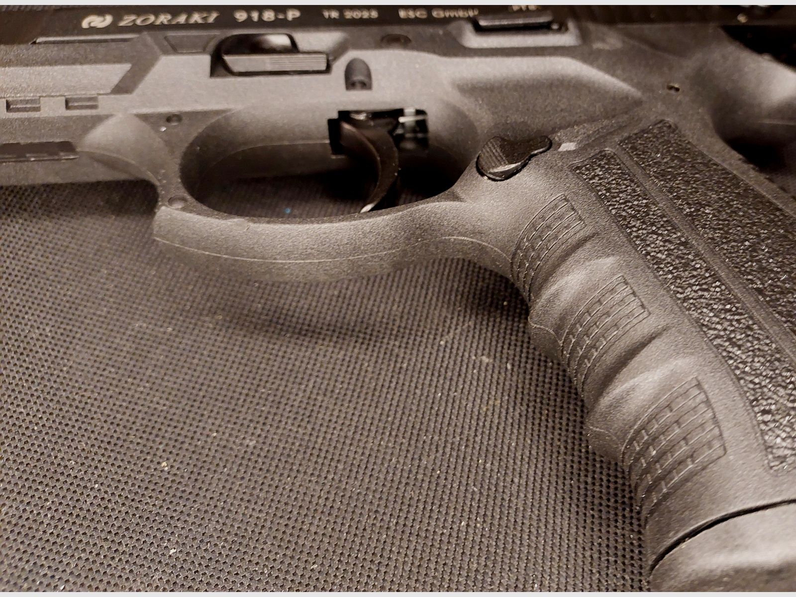 Zoraki 918 -P 9mm P.A.K. blued (PTB 1072) as new Z 918