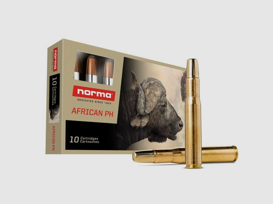 NORMA African PH .404 Jeffery (Rimless Nitro Exp.) Solid 25,9g/400gr, Bild 1 von 2