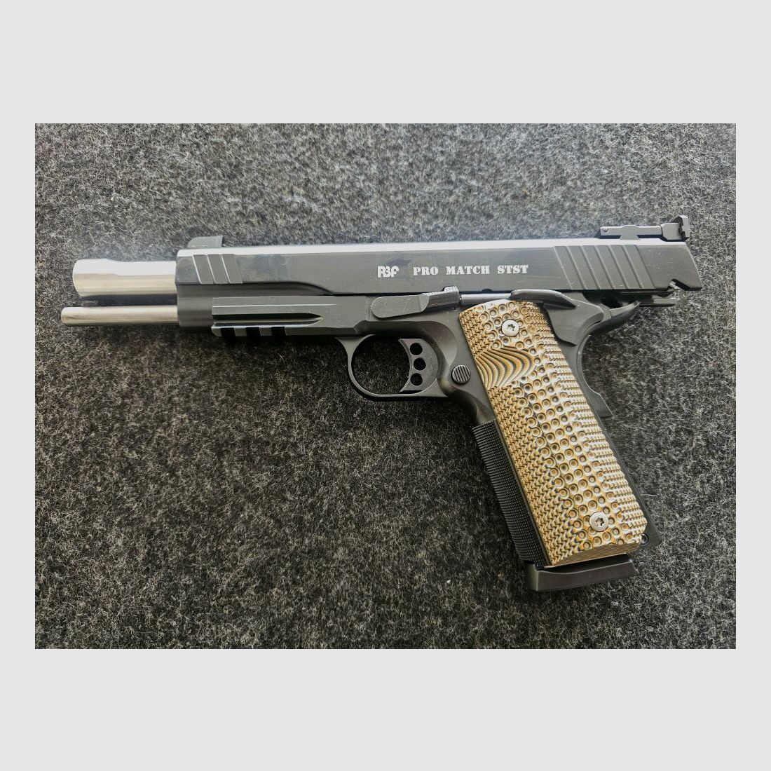 RBF 1911er-Manufaktur Ltd. RBF PRO MATCH STST, 6"-Longslide
