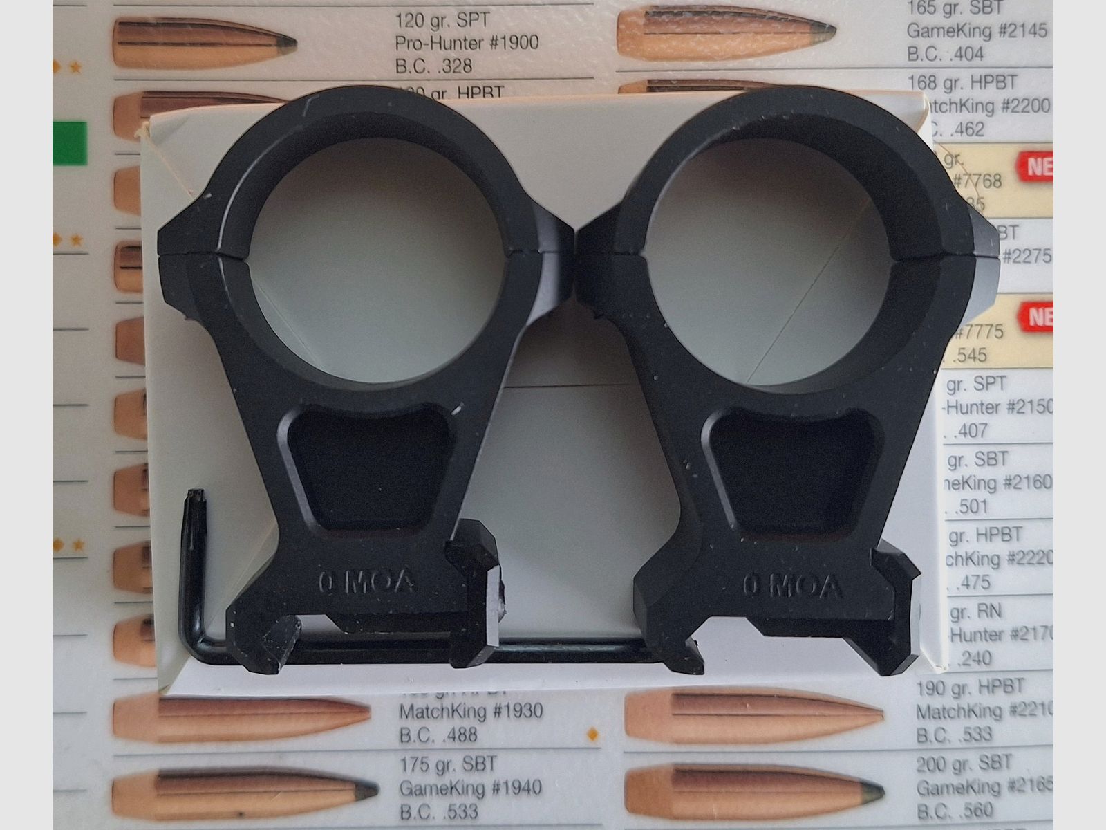 Meopta mounting rings 30mm