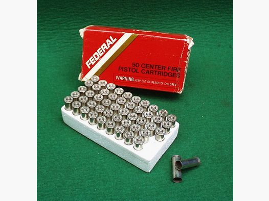 Leere Hülsen Kal.38 Special, gebraucht