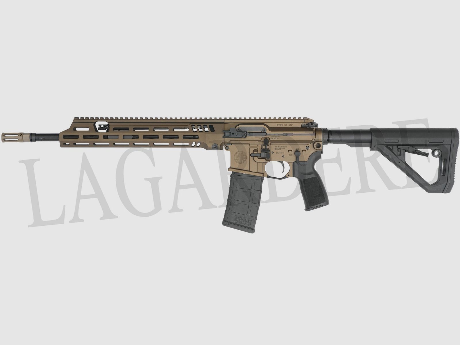 SIG-SAUER 516 G3 BRONZE 16,5" (SEMI-AUTOMATISCHES STURMGEWEHR)