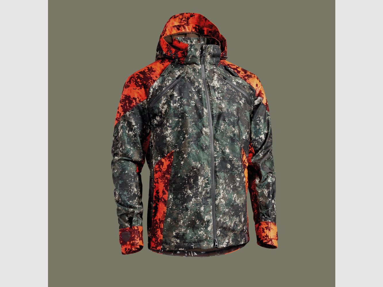 SKJOLD ASK ORANGE – Wasserdichte Tarnjacke, Bild 1 von 5