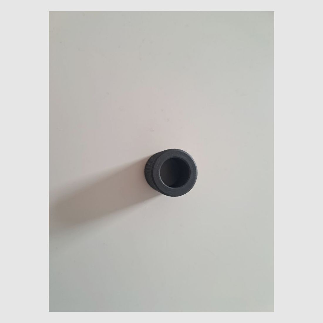 Mündungsgewinde Schutzkappe 1/2 "20 Stahl brüniert