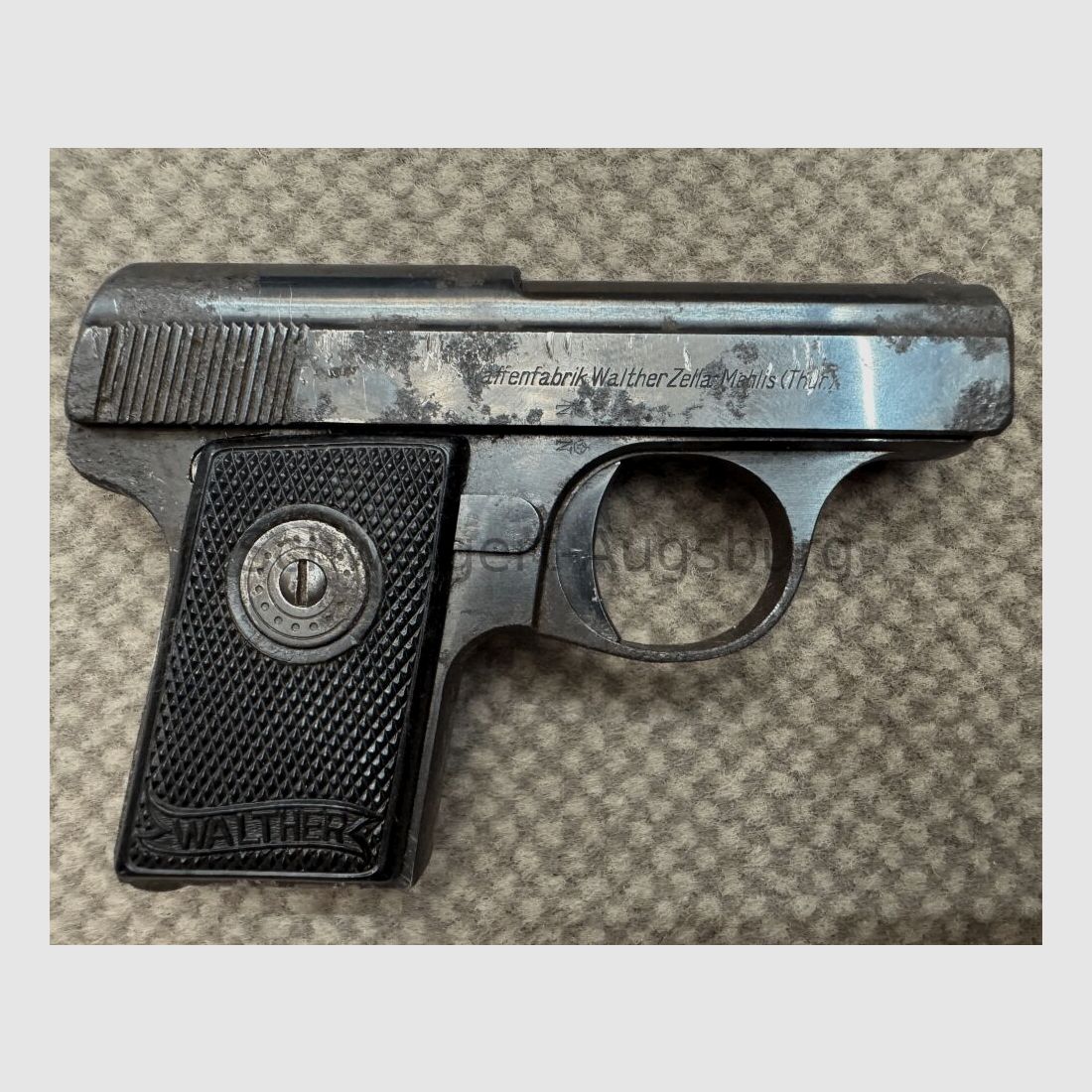 Walther Zella-Mehlis Mod.9 6.35mm Browning