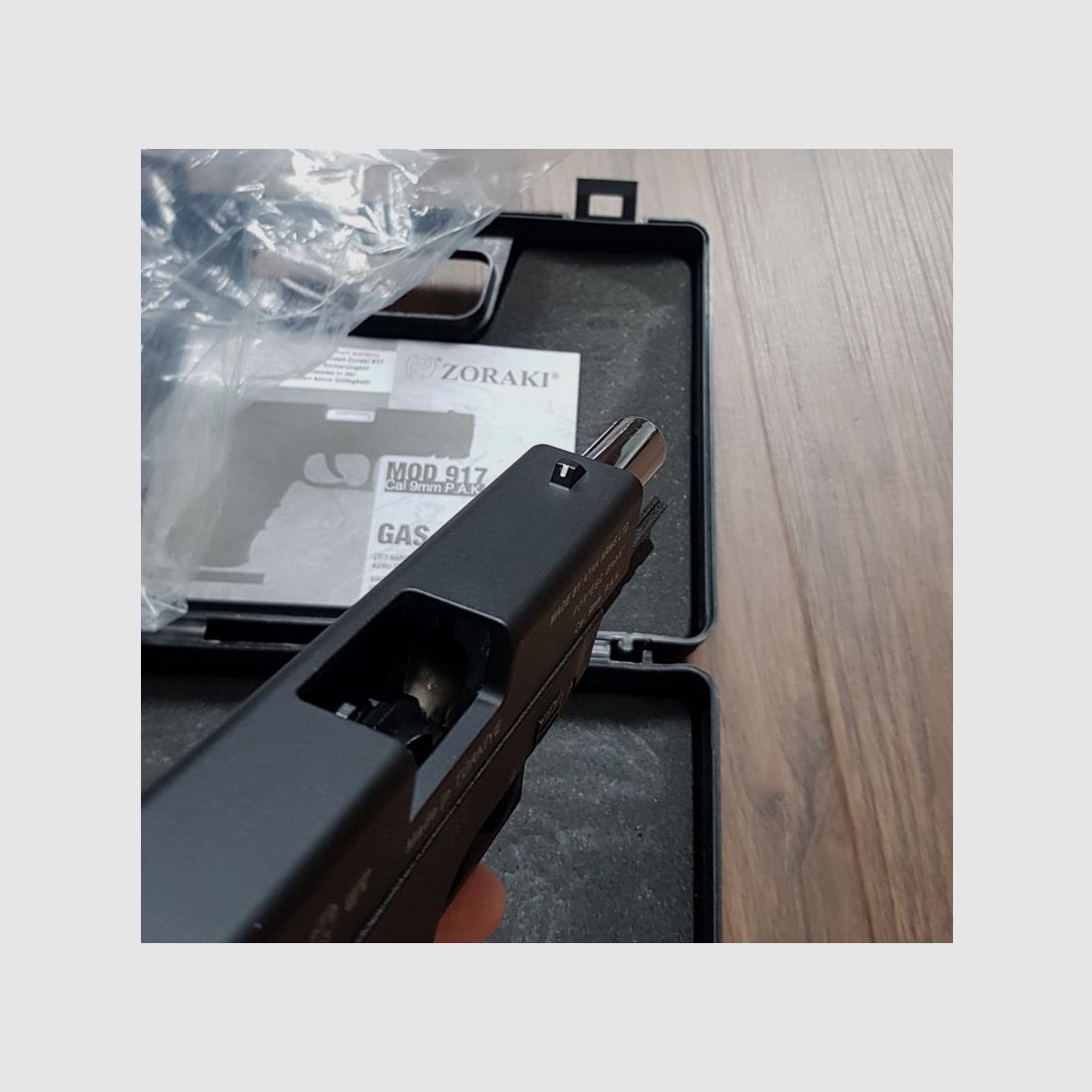 Zoraki 917 Chrom, PTB 1023