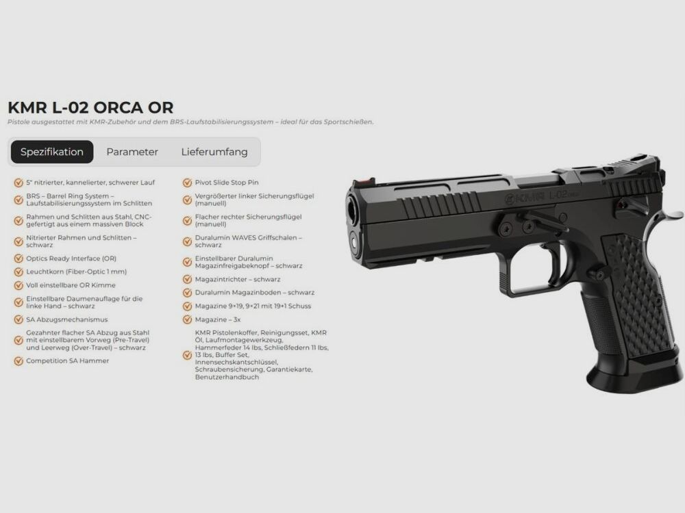 KMR Precision Arms Mod. L-02 ORCA OR -5', zdjęcie 4 z 4