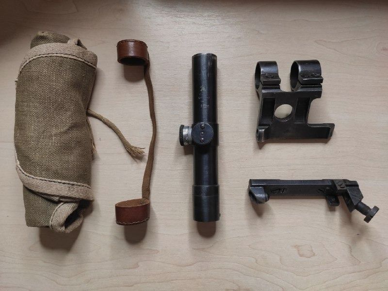 Original scope PU 1941 with Mosin mount from Wk2