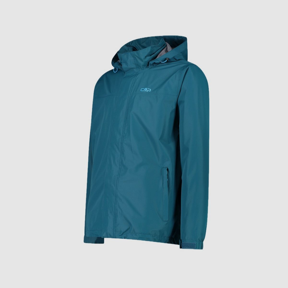 CMP Wasserdichte Herrenjacke aus Ripstop Petrol