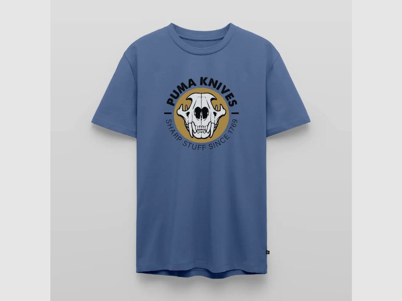 PUMA Men’s Premium T-Shirt "Skull Frontal Sharp Stuff"