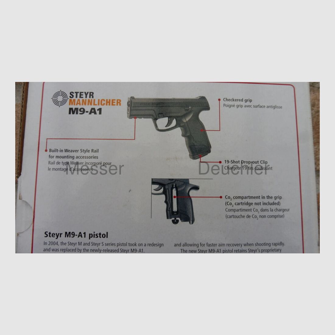 GSG Steyr M9A1 NBB