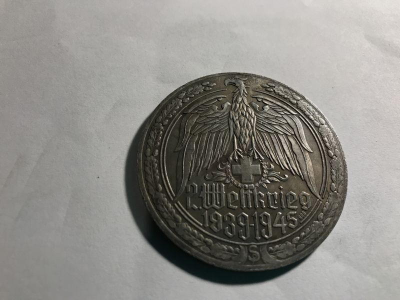 Medaille 2. Weltkrieg, Eisenbahngeschütz Dora