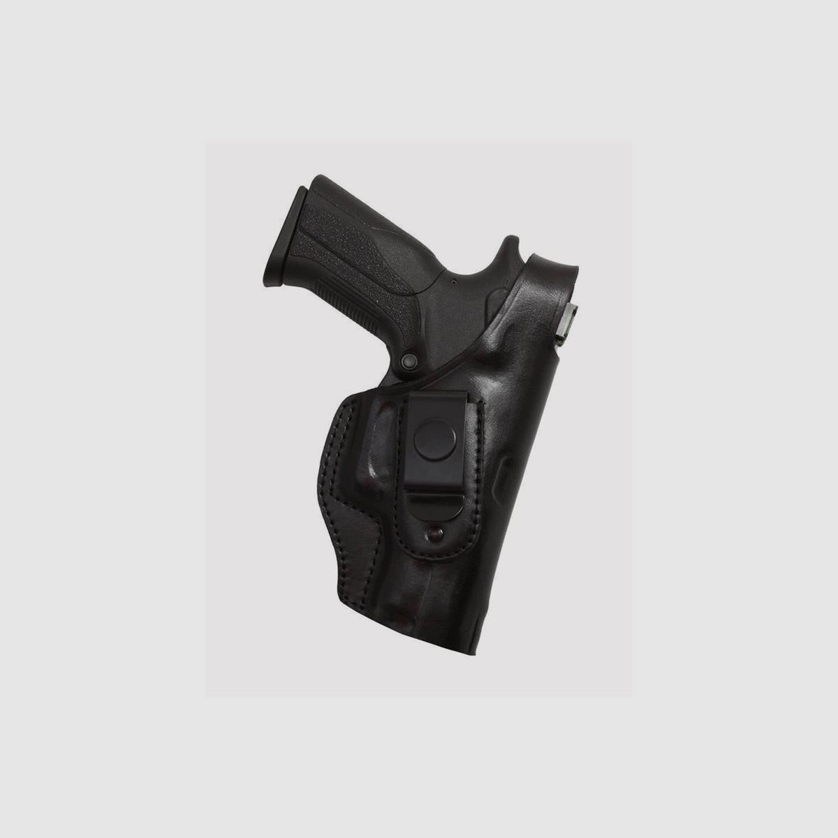 LEDER Innenholster mit Clip Rechtshänder-Schwarz H&K USP Compact