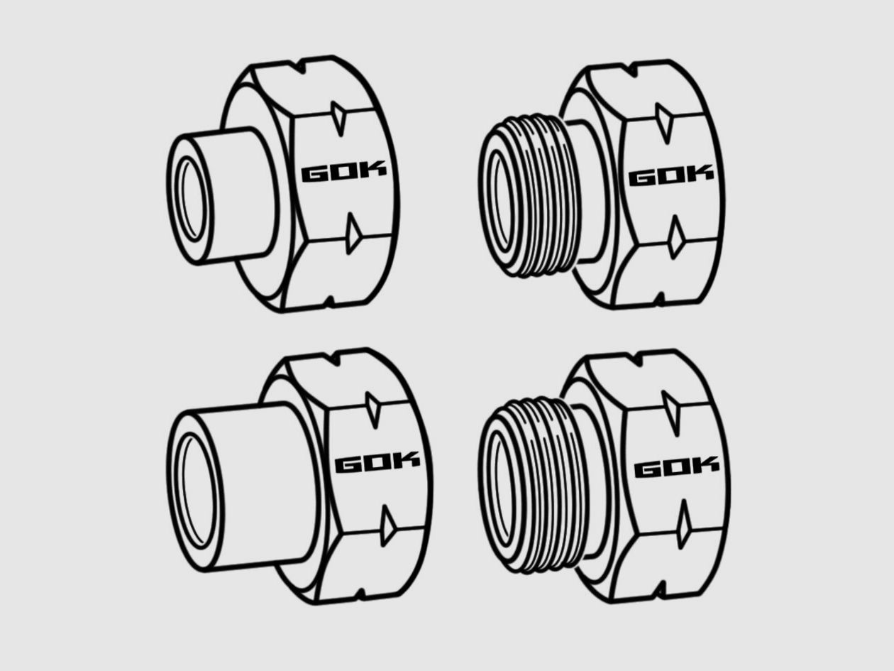 Gasflaschenadapter Euro-Füll-Set D, Bild 1 von 6