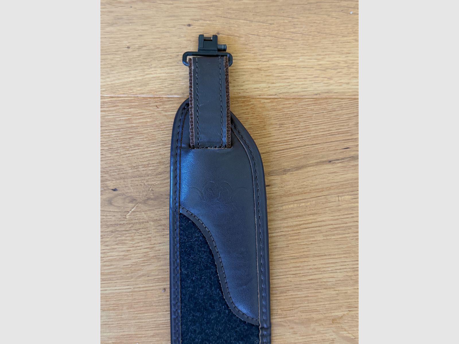 Blaser rifle sling loden & leather, image 3 of 5