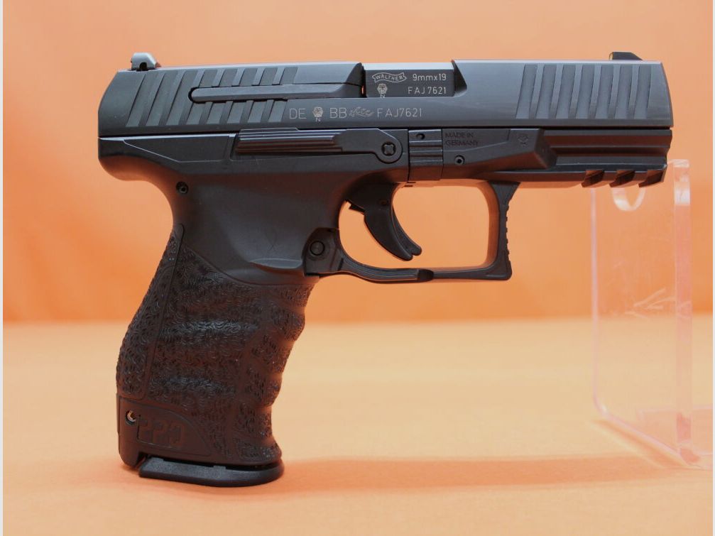 Walther Ha.Pistole 9mmLuger Walther PPQ M1 Classic SEK-D 4" Polygonlauf/3-Dot Stahl-Visierung (9mmPara/9x19)