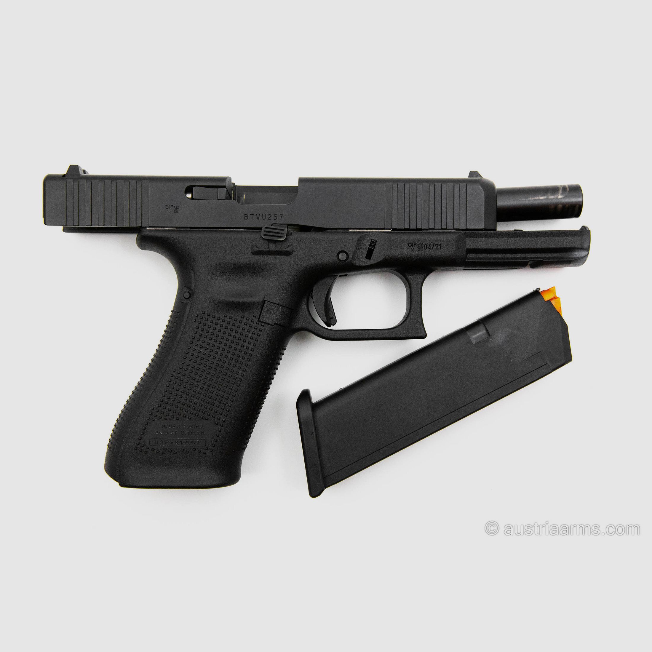 Glock 17 Gen5, neuwertige Gebrauchtwaffe, 9 x 19 mm, Bild 2 von 5