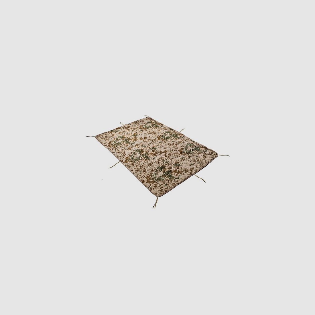 Poncho Liner – Steppdecke – BW Tropentarn (helles Flecktarn / Punkttarn) - 210x150cm + Packsack