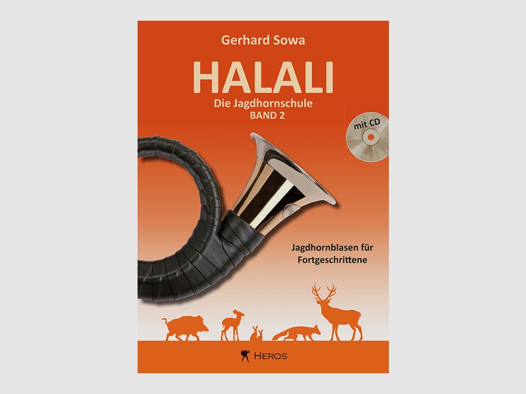 Buch "Halali - Die Jagdhornschule" Band 2, mit CD