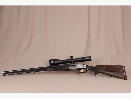 Krieghoff Trumpf Primus // Drilling (z długą wylotową EL!) // Swarovski z punktem!! // oddzielne napięcie pocisku!