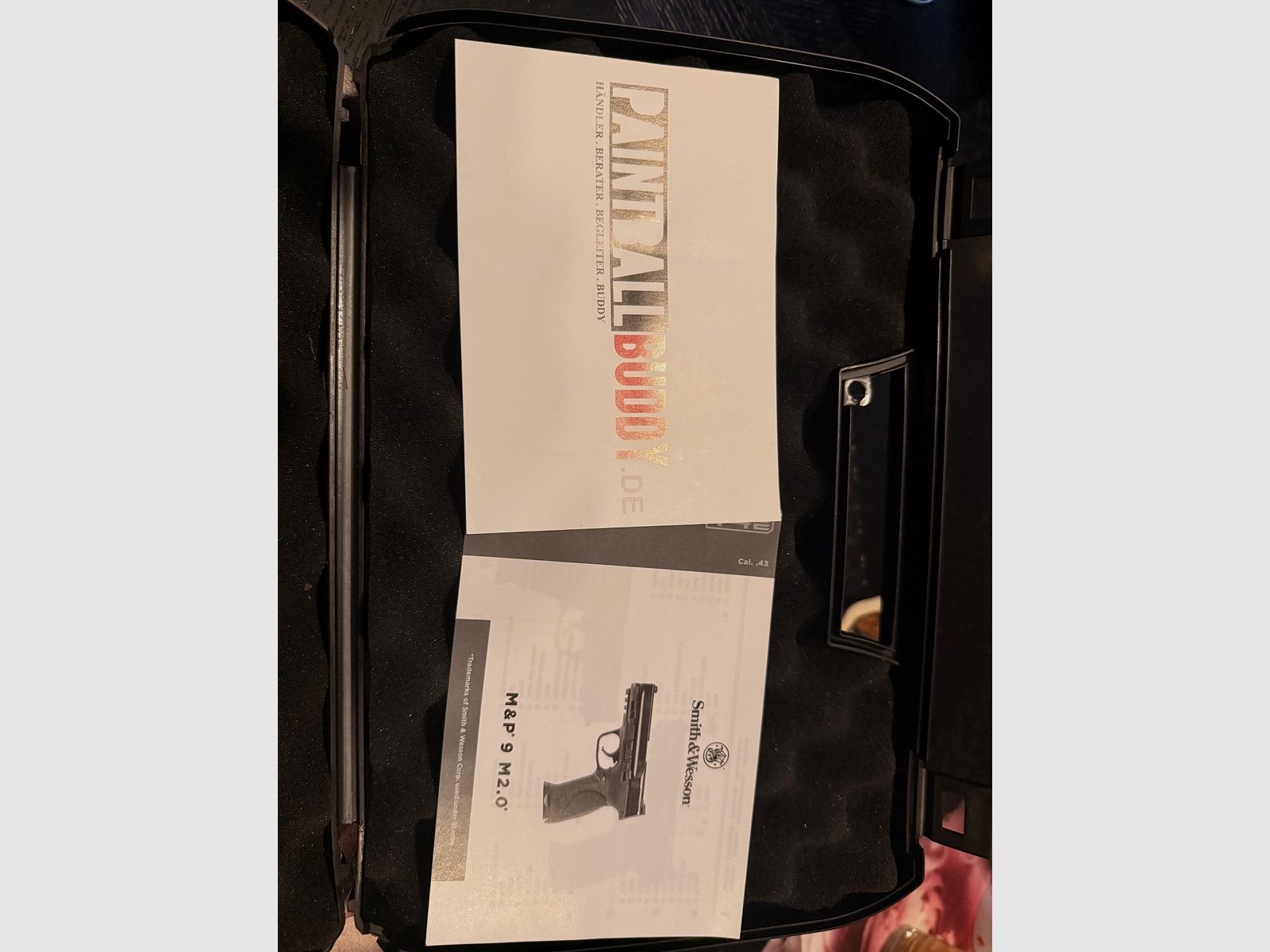 Smith & Wesson M&P9 caliber .43