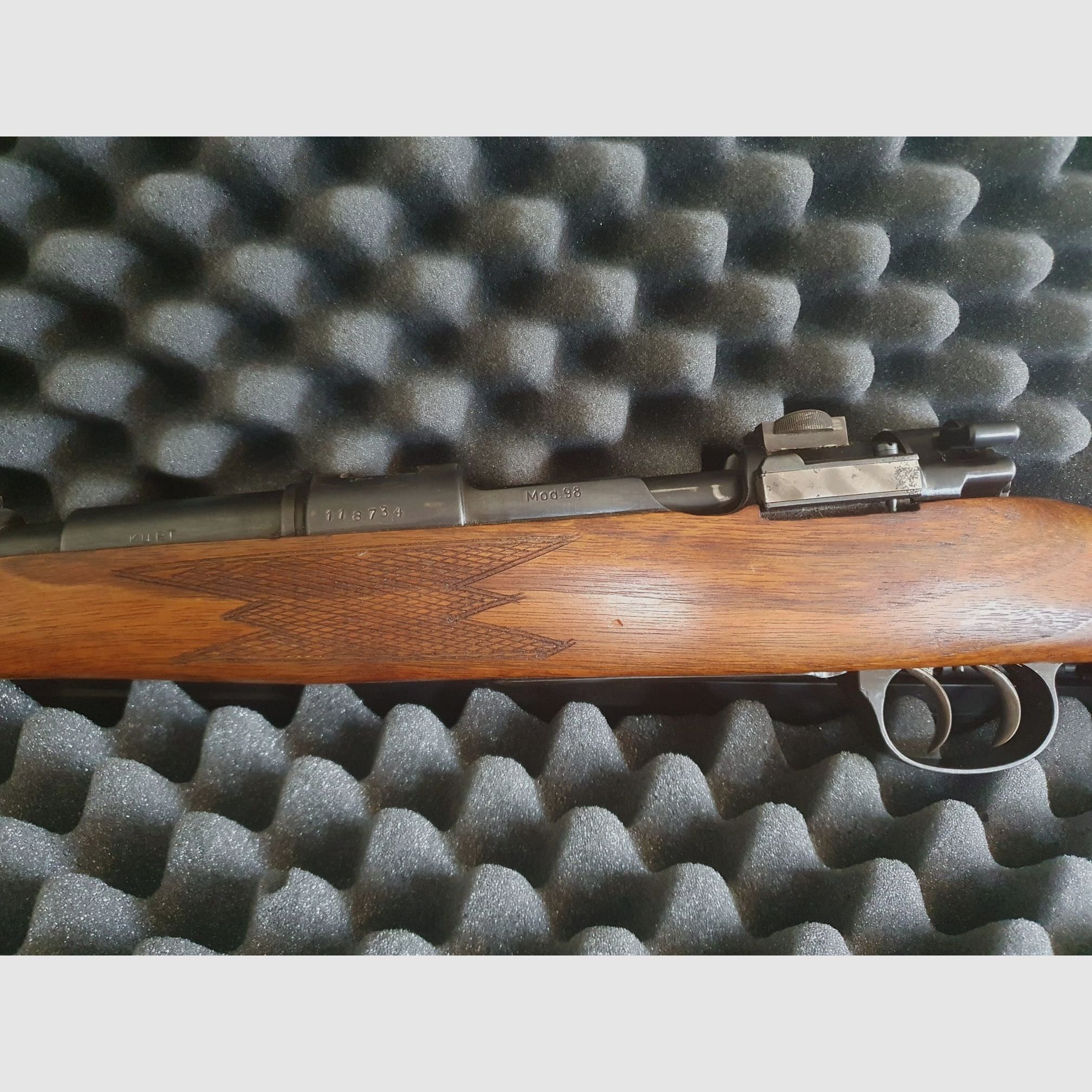 Mauser 98 repeating rifle – cal. .30-06 Springfield – classic for hunters