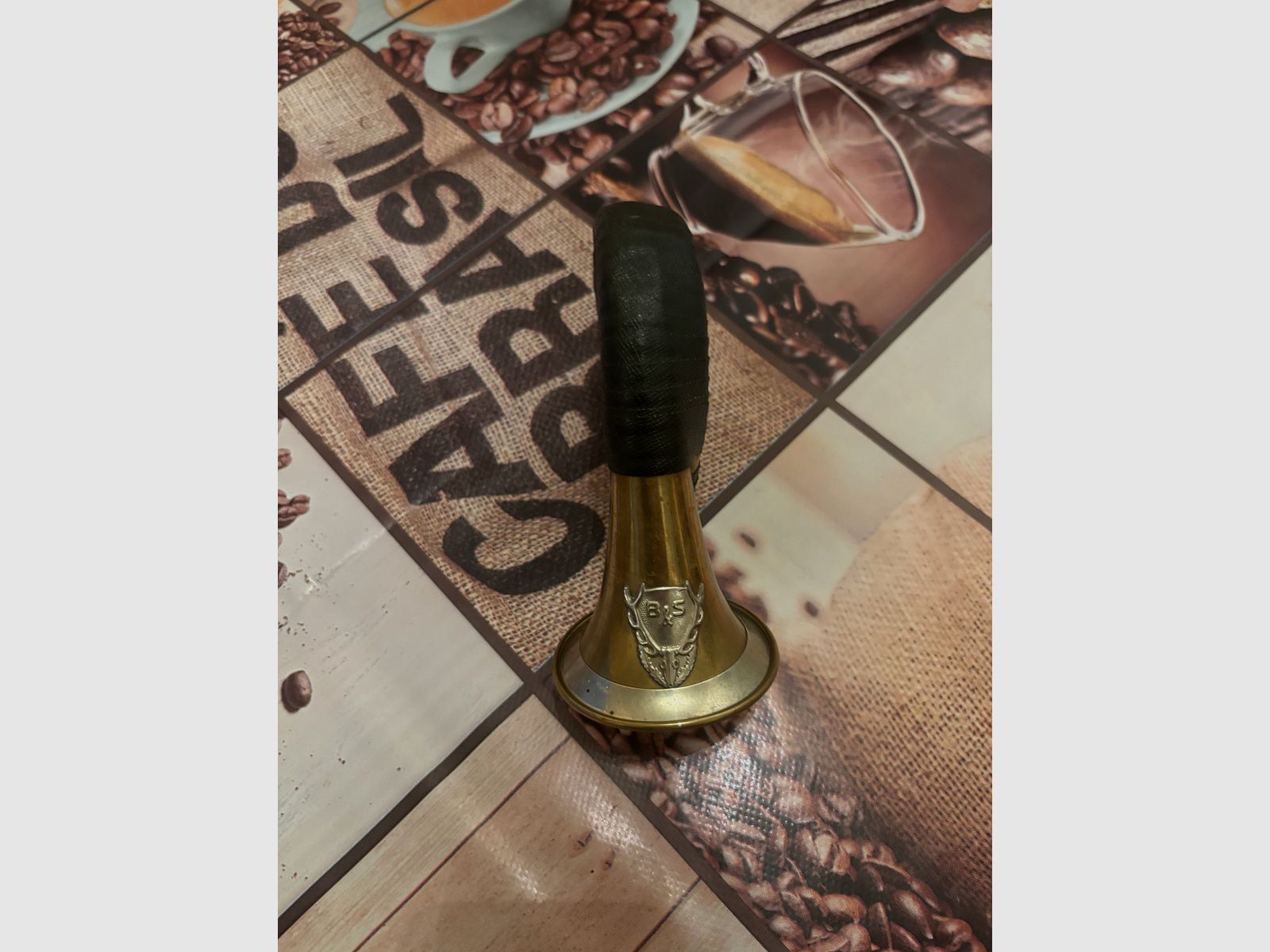 Original cor de chasse B&S avec embout rare