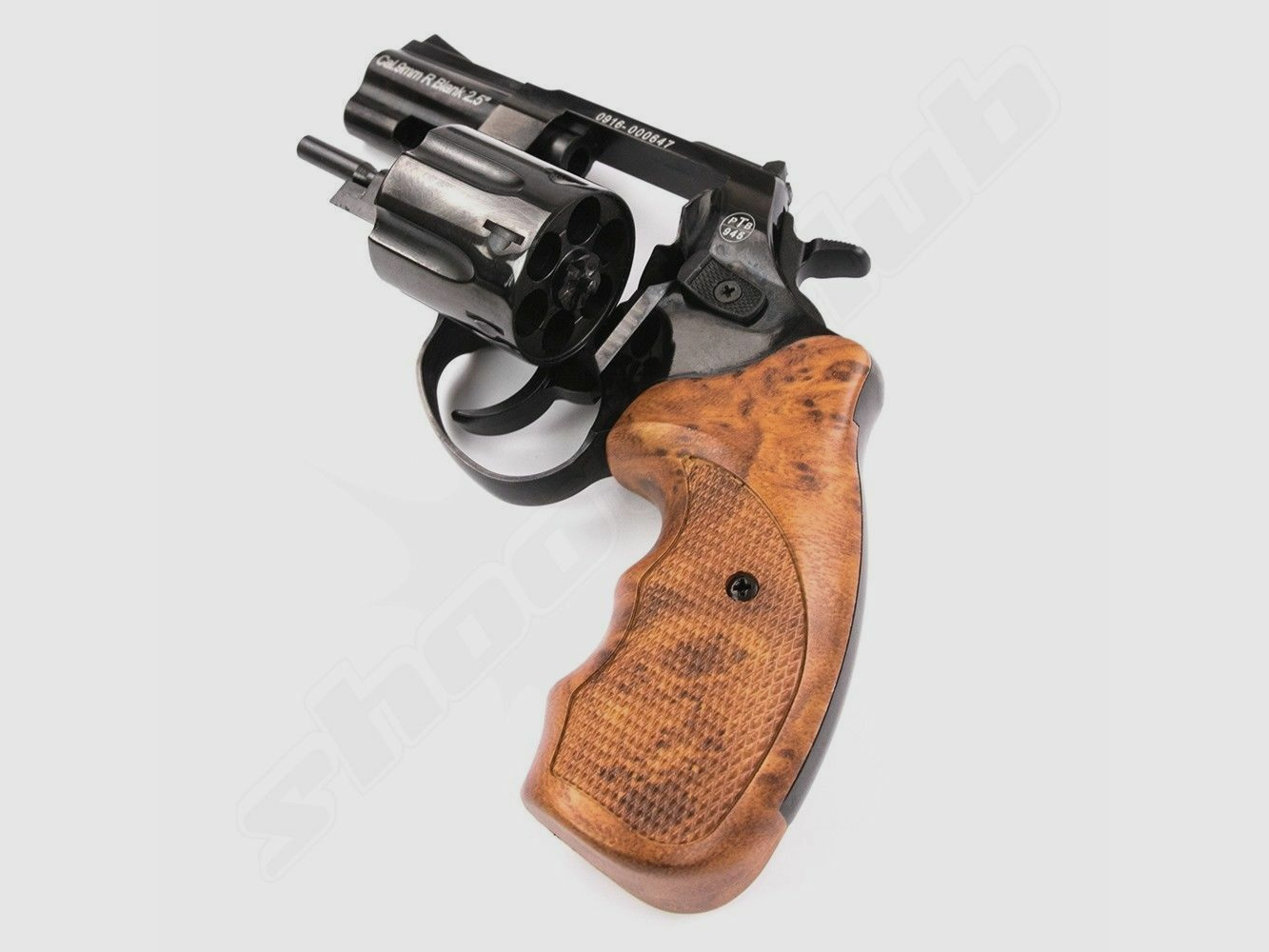 Zoraki Zoraki R1 Shiny 2,5 Zoll Set 9mm R.K. - schwarz