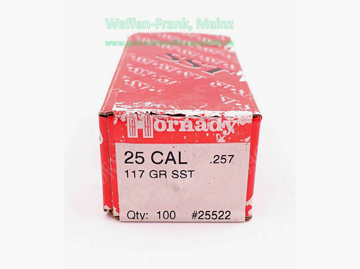 Hornady / USA Büchsengeschosse .25 (.257)