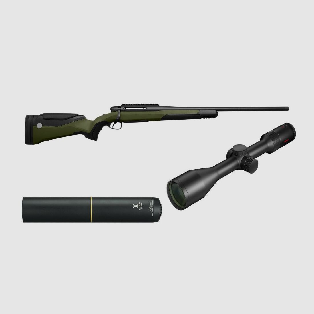 Steyr Mannlicher MS Wild, z Minox RS-4 3-12x56