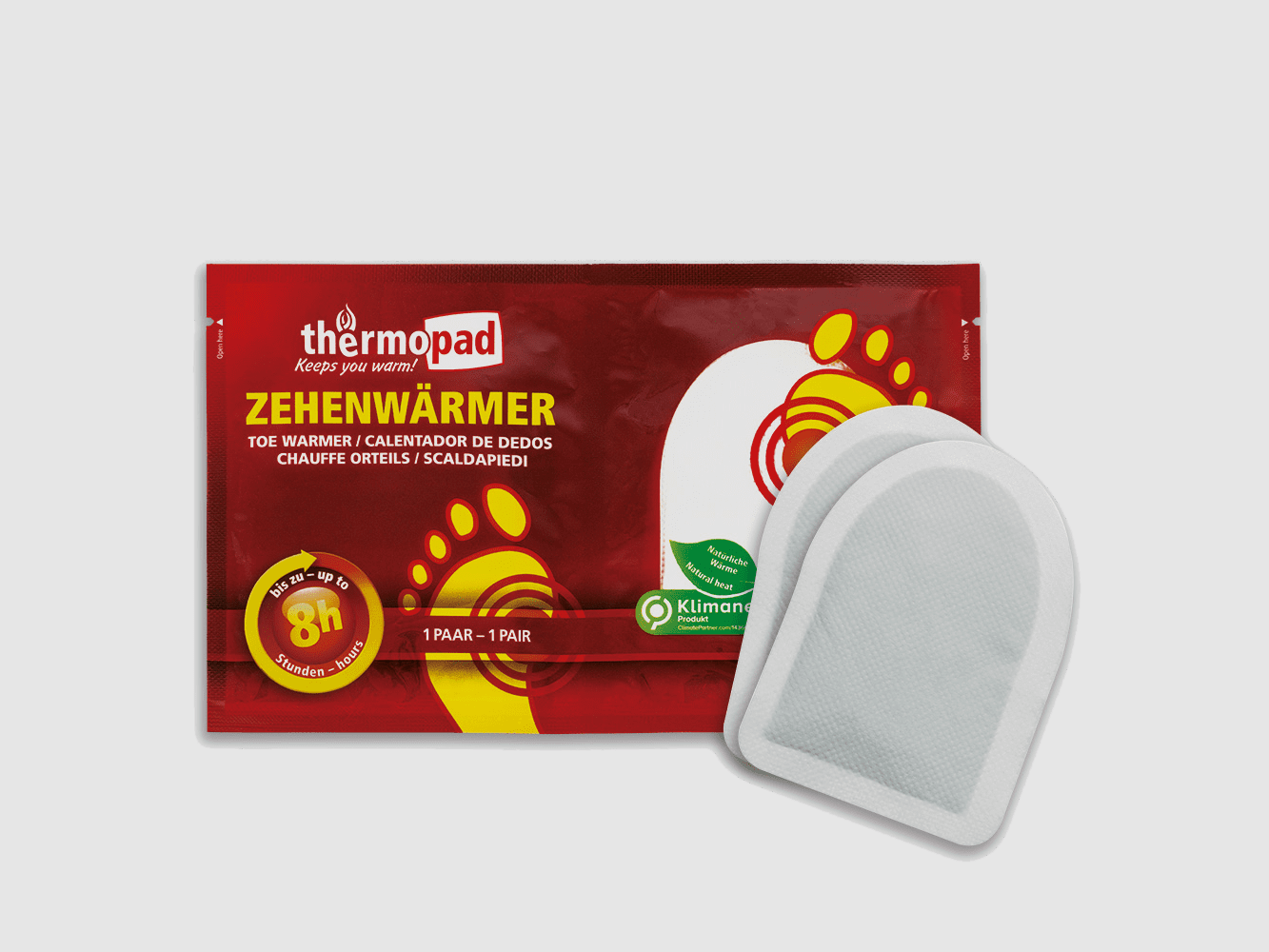 ThermoPad toe warmer