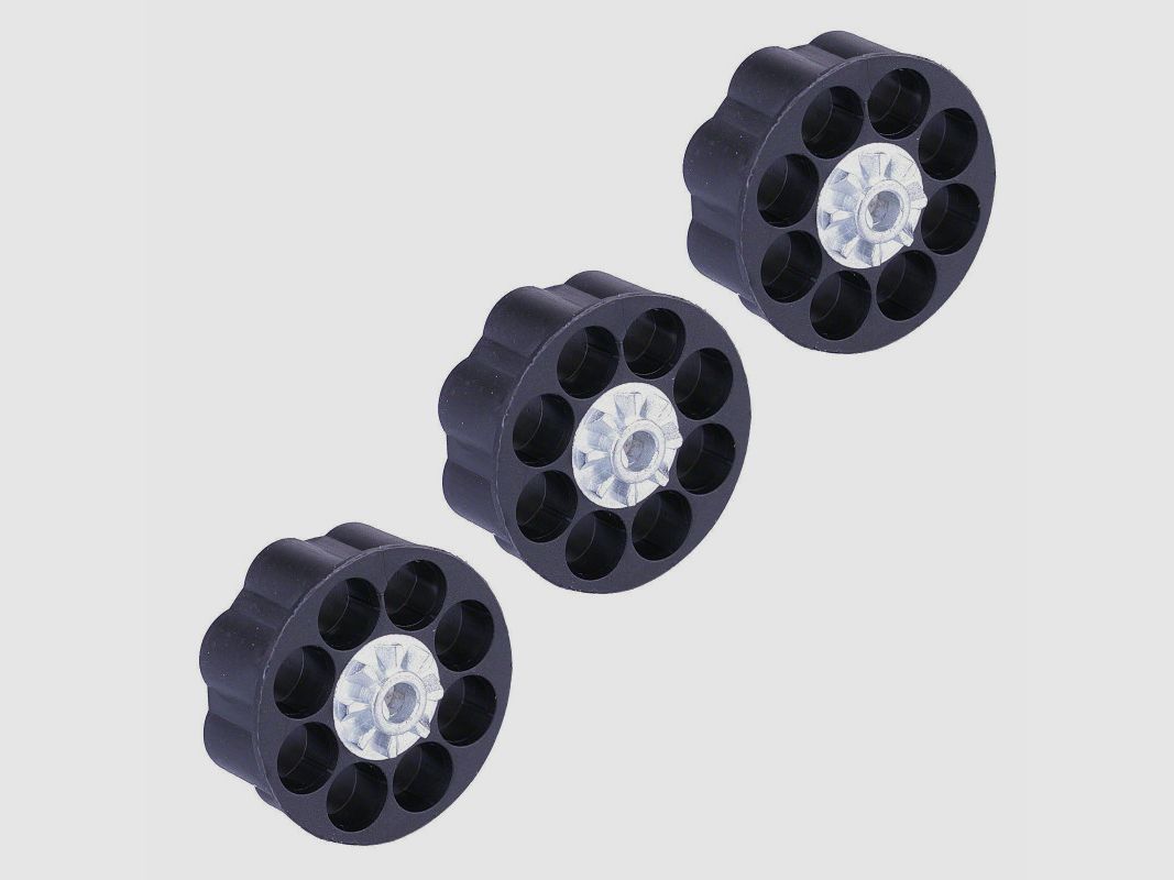 UMAREX CARICATORE A TAMBURNO PER PISTOLA CO2 GLOCK E UX 3 PEZZI