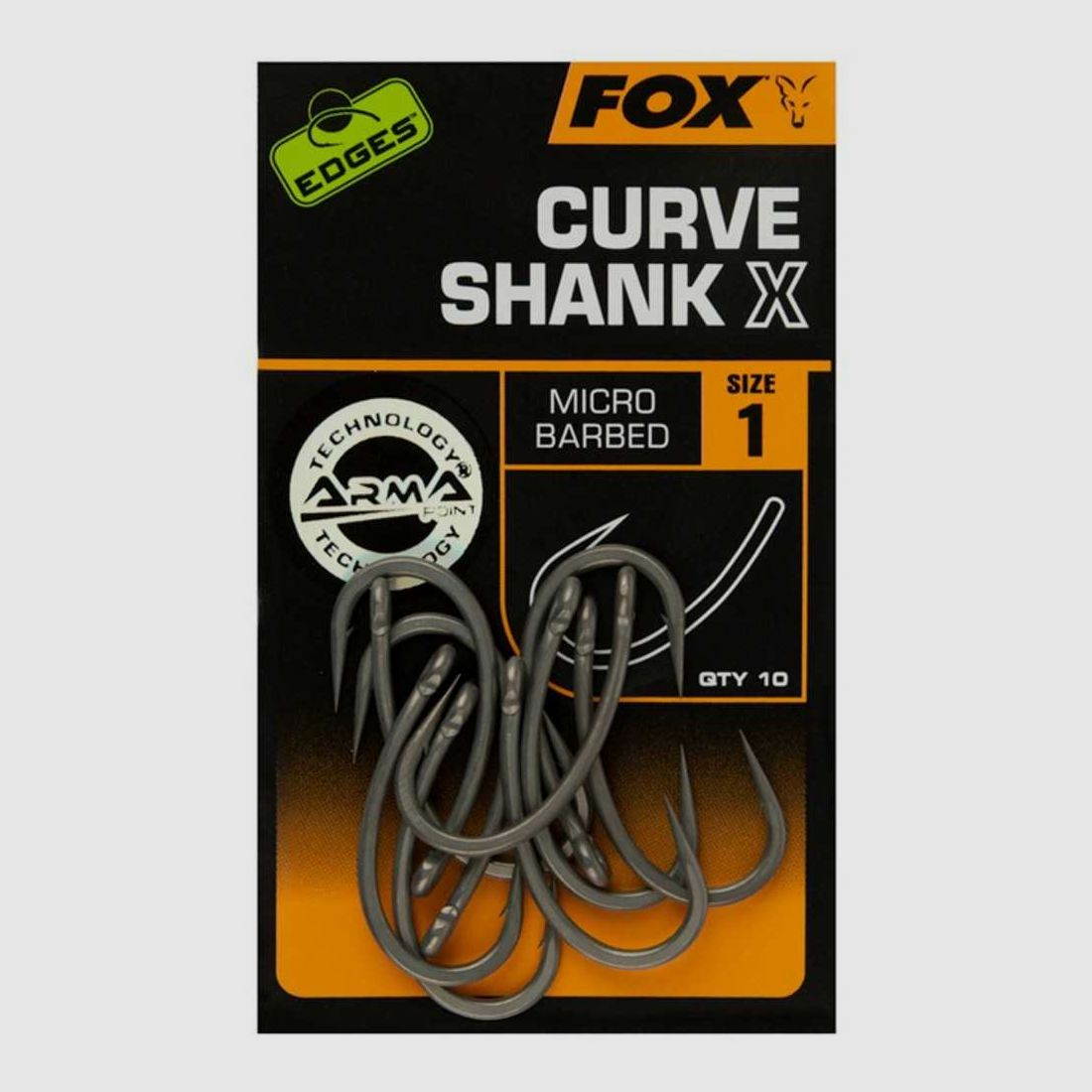 Haken mit gebogenem Schaft X Fox, Bild 2 von 2