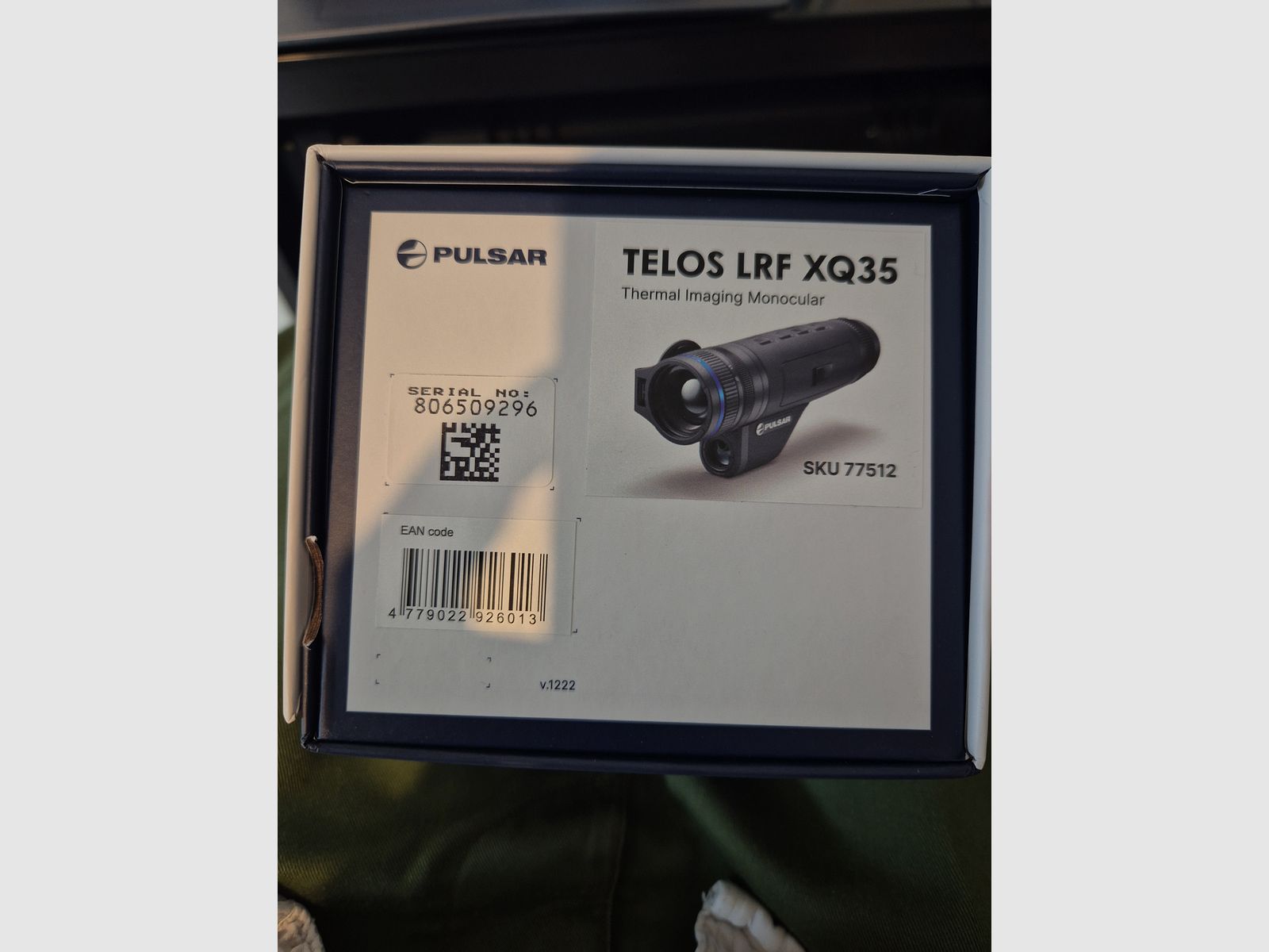 wärmebildkamera jagd / Pulsar Telos LRF XQ35
