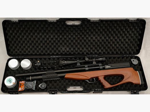 AEA Challenger Bullpup F Serie Kal. 50 Zielfernrohr Zweibein Koffer  Zubehör Neu